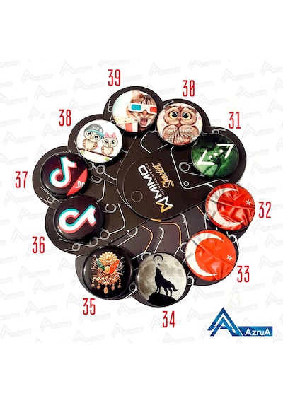 Desenli Telefon Tutucu.Popsocket Çok Çeşit...