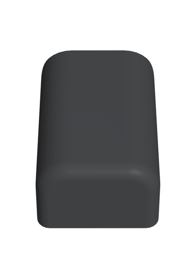 Cateksss 25x50 Mm Elips Ayarlı Yan Izgara Pabuç Ral7035 - 22 Li Paket Gri