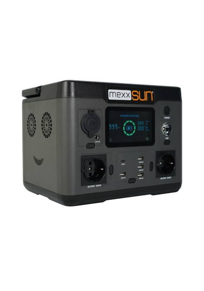 Mexxsun Power Station 540 Wh Lityum Batarya 500 W Çıkış Gücü Taşınabilir Protatif Güç İstasyonu
