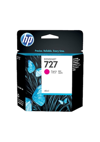 Hp 727 40 Ml Magenta Ink Cartridge B3P14A