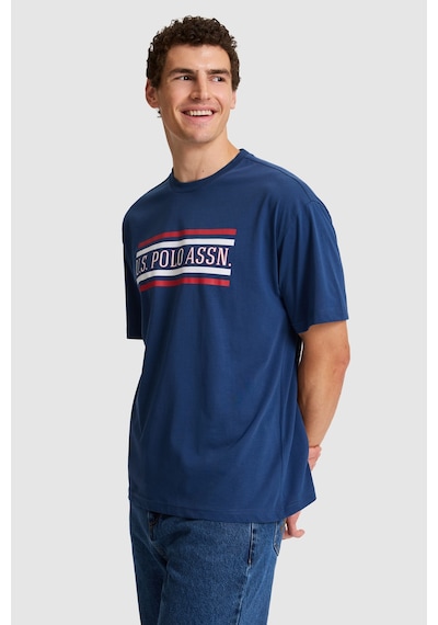 U.S. Polo Assn. U.s. Polo Assn. Erkek Açık Lacivert Tişört 50327191-vr059