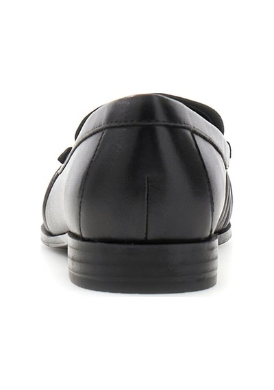 Guess Belda Kadın Deri Loafer Ayakkabı Fltbealea14 Siyah