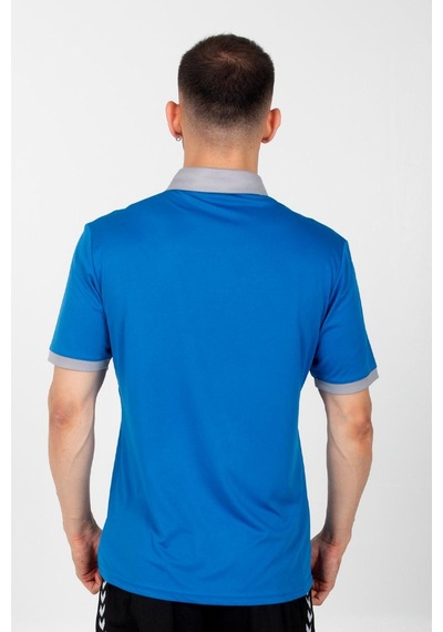 Hummel Otantik Polo Yaka Kamp Tişört Mavi