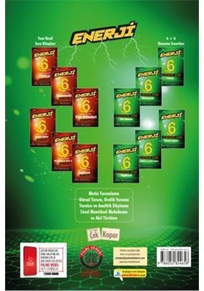 Palme 6.Sınıf Enerji Ingilizce 6+6 Deneme Sınavı