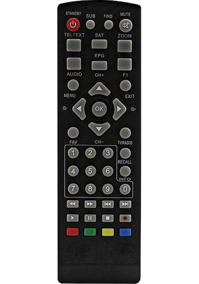 Moonstar Dsr-6500 Keykubat Uydu Alıcı Kumandası