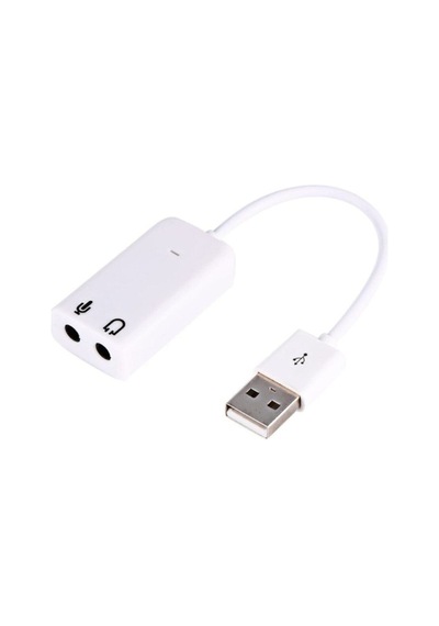Harici Kablolu 7.1 Usb Ses Kartı 3.5Mm Mikrofon Çevirici Dönüştü