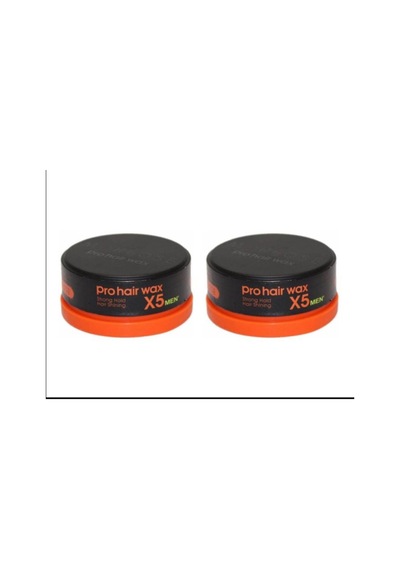 Morfose Prohair X5 Men Wax Strong Hold Turuncu 150 Ml 2'li Set