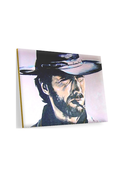 Cakasepetim Clint Eastwood Bir Avuç Dolar Filmi Görseli Ahşap Mdf Tablo