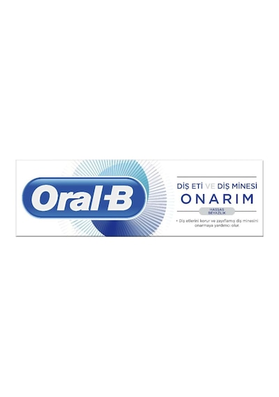 Oral-B Diş Eti ve Diş Minesi Onarım Hassas Beyazlık Diş Macunu 75 ML