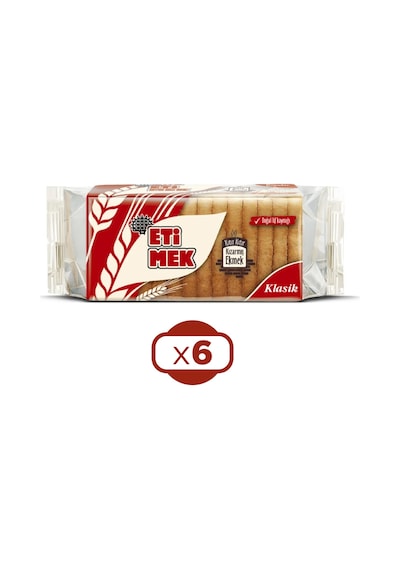Eti Etimek Klasik Kızarmış Ekmek 143 G X 6 Adet
