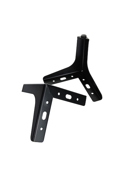 12 Cm Modern Model Siyah Metal Mobilya, Dolap, Koltuk, Kanepe, Tv Ünitesi Ayakları Metal 12 Adet Siyah