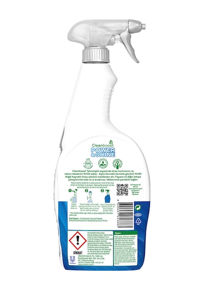 Cif Power & Shine Sprey Banyo Temizleyici 4 x 750 ML