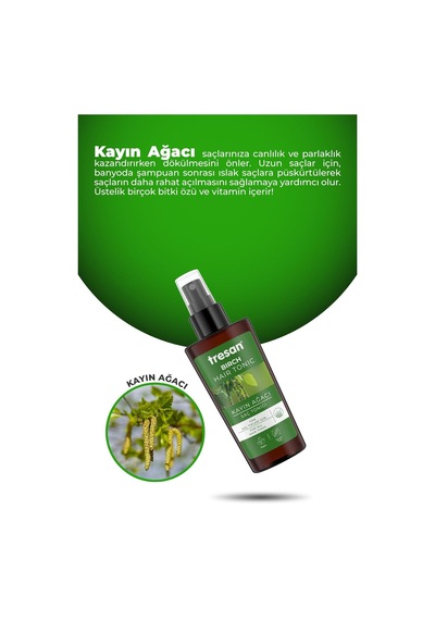 Tresan Kayın Güçlendirici Ve Canlandırıcı Saç Toniği 125 Ml