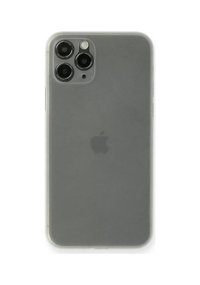 Newface Apple iPhone Uyumlu 11 Pro Max Kılıf Pp Ultra İnce Kapak - Beyaz Belirtilmemiş