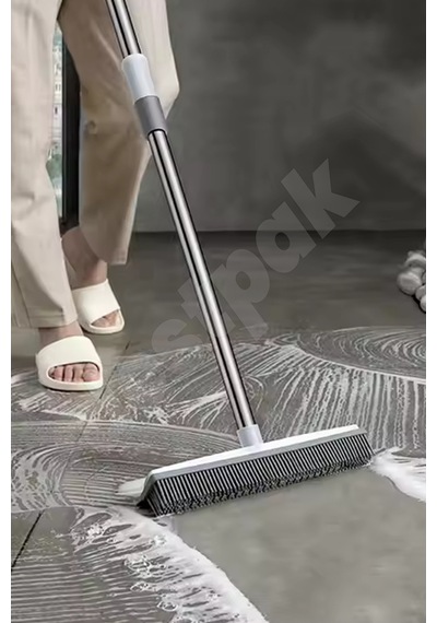 Çekpaslı Kauçuk Yer Fırçası