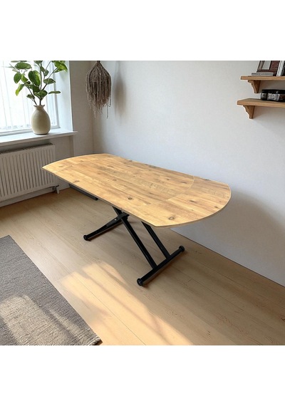 Oval Yan Baştan Açılır Akıllı Masa Üst Tabla Mdf Yüksekliği Ayarlanabilir Pratik Siyah Mekanizmalı Atlantik - Çam Oval Yan Baştan Açılır Akıllı Masa Üst Tabla Mdf Yüksekliği Ayarlanabilir Pratik Siyah Mekanizmalı Atlantik - Çam