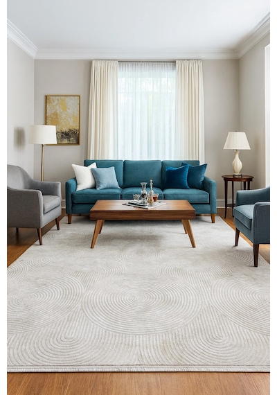 Taiga 8614 Gri - Salon, Koridor Yolluk , Mutfak, Antre, Yatak Ve Oturma Odası Halısı Gri 4