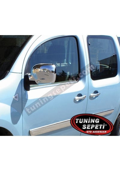 Renault Kangoo 2008 - 2011 Ayna Kapağı Abs Krom