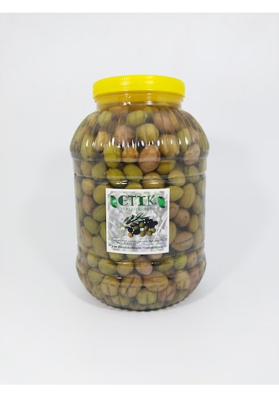 Etik Yerli Ürünler Memecik Cinsi Dilme Tatlanmış Zeytin 5 KG