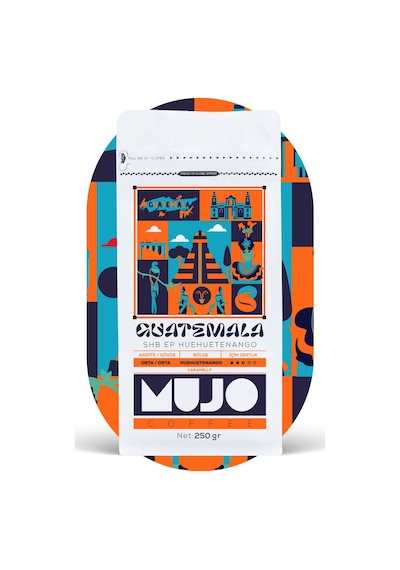 Guatemala Heuheutenango Shb Ep Çekirdek Kahve-250gr-moka Pot Moka Pot