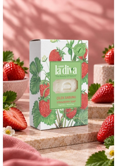 Çilek Sabunu 100 Gr Karışık