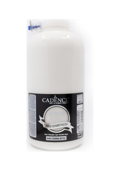 Eskimiş Beyaz Multisurface Akrilik Boya H003 - 2000 Ml Karışık Karışık
