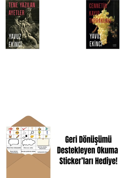 Tene Yazılan Ayetler + Cennetin Kayıp Toprakları + Okuma Sticker'ları