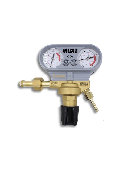Yıldız 5351s 0-10 Bar Co2 Karbondioksit Basınç Düşürücü Saat