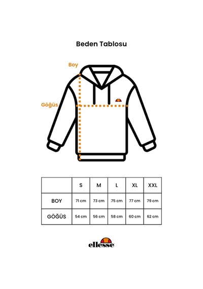 Ellesse Erkek Kapüşonlu Sweatshirt Em253-of