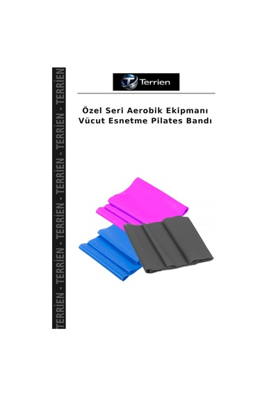 Özel Seri Aerobik Ekipmanı Vücut Esnetme Pilates Bandı Çok Renkli