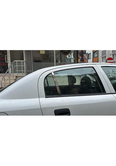Opel Astra G Hb-sedan Uyumlu Kapı Direği Krom Cam Direği 1998-2004 Çelik Direk