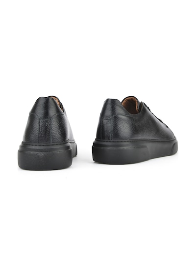 Ziya, Erkek Hakiki Deri Sneaker 151423z511 Siyah 151423z511 000 Siyah