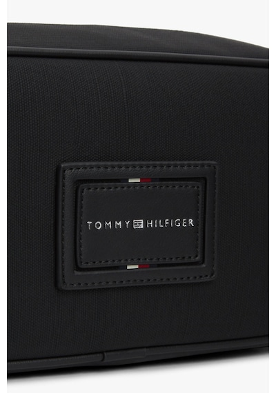 Tommy Hilfiger Th Foundatıon Washbag Erkek Siyah Çanta - Am0am14549