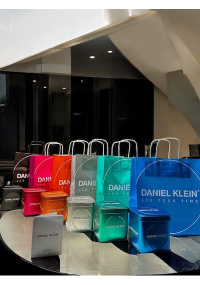 Daniel Klein Klasik Erkek Kol Saati Çelik Kordon 3 Atm Suya Dayanıklı Bileklik Hediyeli Vs.blkt.0604 Gri