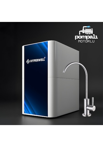 Hyperwell Naturel Premium 13 Aşamalı Pompalı Su Arıtma Cihazı