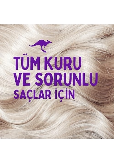 Aussie Sos Blonde & Hydrate Açık Renk Boyalı, Röfleli Ve Gri Saçlar İçin Saç Kremi 350ml 07103319