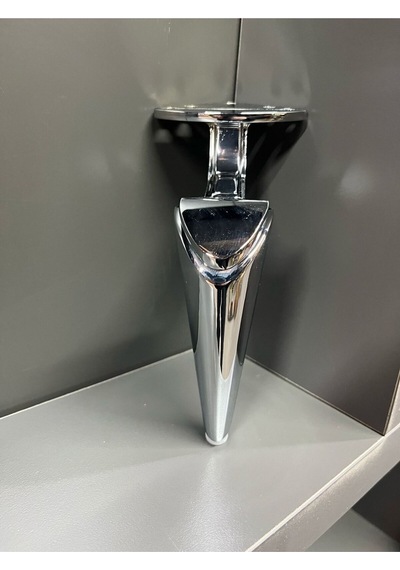 Belek Metal Ayak 25cm Krom Koltuk Dolap Komidin Şifonyer Modern Tv Ünite Modern Mobilya Puf Gümüş