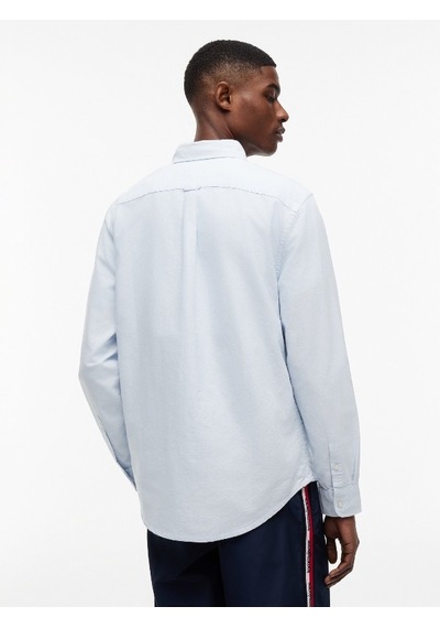 Tommy Hilfiger Tjm Reg Oxford Shırt Ext Erkek Mavi Gömlek - Dm0dm21298
