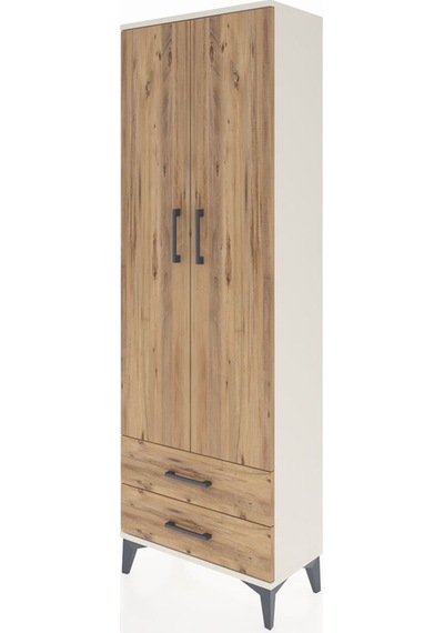 Arges Dolap 2 Raflı 2 Çekmeceli Tek Askılı 60x30x182 Aytaşı-çam Aytaşı Arges Dolap 2 Raflı 2 Çekmeceli Tek Askılı 60x30x182 Aytaşı-çam Aytaşı