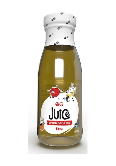OG natural Organik Kırmızı Elma Suyu 6 x 250 ML