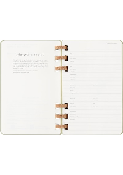 Moleskine Academic Monthly Planner 2024-25, 12 Aylık Haftalık Ve
