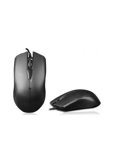 A4 Tech Op-760, Siyah, V-track, 1000dpi, 3 Buton, Usb Kablolu, Optik Mouse