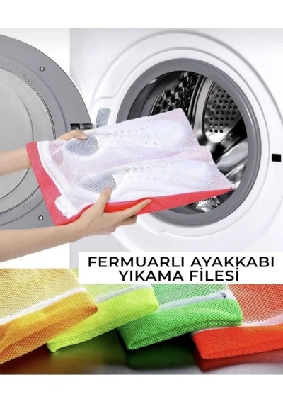 Betülce 3'lü Ekonomik Yıkama Seti Sütyen- Ayakkabı- Çamaşır Fileleri Diğer