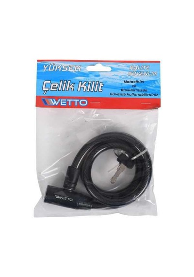 927-928 12x80 Bisiklet Kilidi Çok Renkli