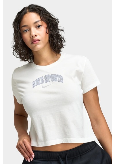 Nike Short-sleeve Womes T-shirt White Kadın Tişört Beyaz