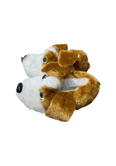 Özat Panduf Köpekli Kahverengi Beyaz - 673442786 Kahverengi Beyaz