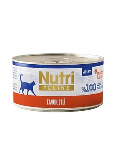 Nutri Feline New Jelly Tavuk Etli Tahılsız Kedi Konservesi 70 Gr