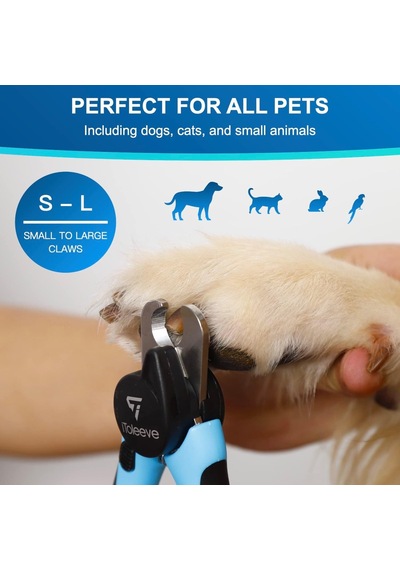 Işıklı Led Köpek Tırnak Makası, Güvenli Ve Kolay Düzelticiler İçin Çivileri Veya Kan Çizgisini Aydınlatır,