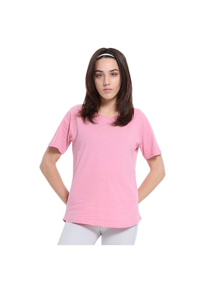 Sportive Mine Kadın Pembe Günlük Stil T-shirt 25yk018-pmbe 1710504 Pembe