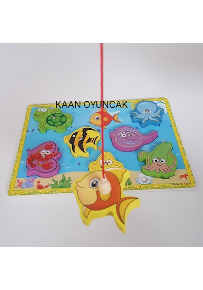 Ahşap Balık Tutma Oyunu